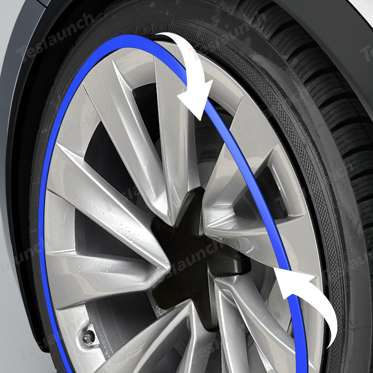 20''Helix 2.0 Wheels Aluminum Alloy Wheel Rim Protectors for Tesla Model Y Juniper 2025+