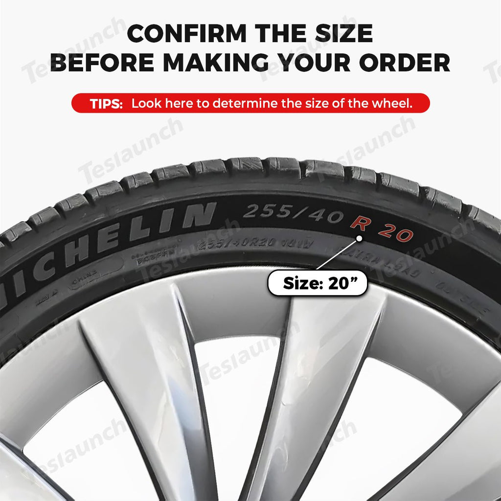 20''Helix 2.0 Wheels Aluminum Alloy Wheel Rim Protectors for Tesla Model Y Juniper 2025+