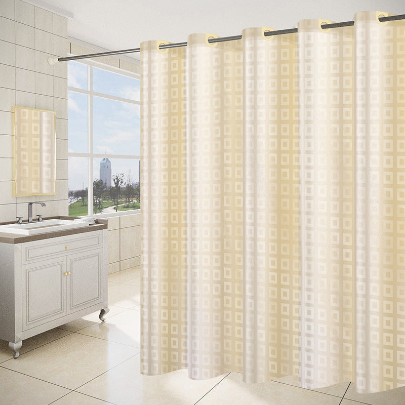 1Women's Modern Geometric Shower Curtain Miroken