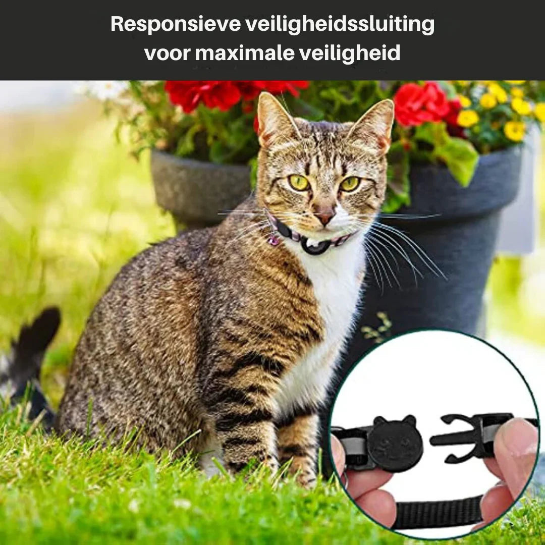 Miroken GPS Cat Tracking Collar, Reflective