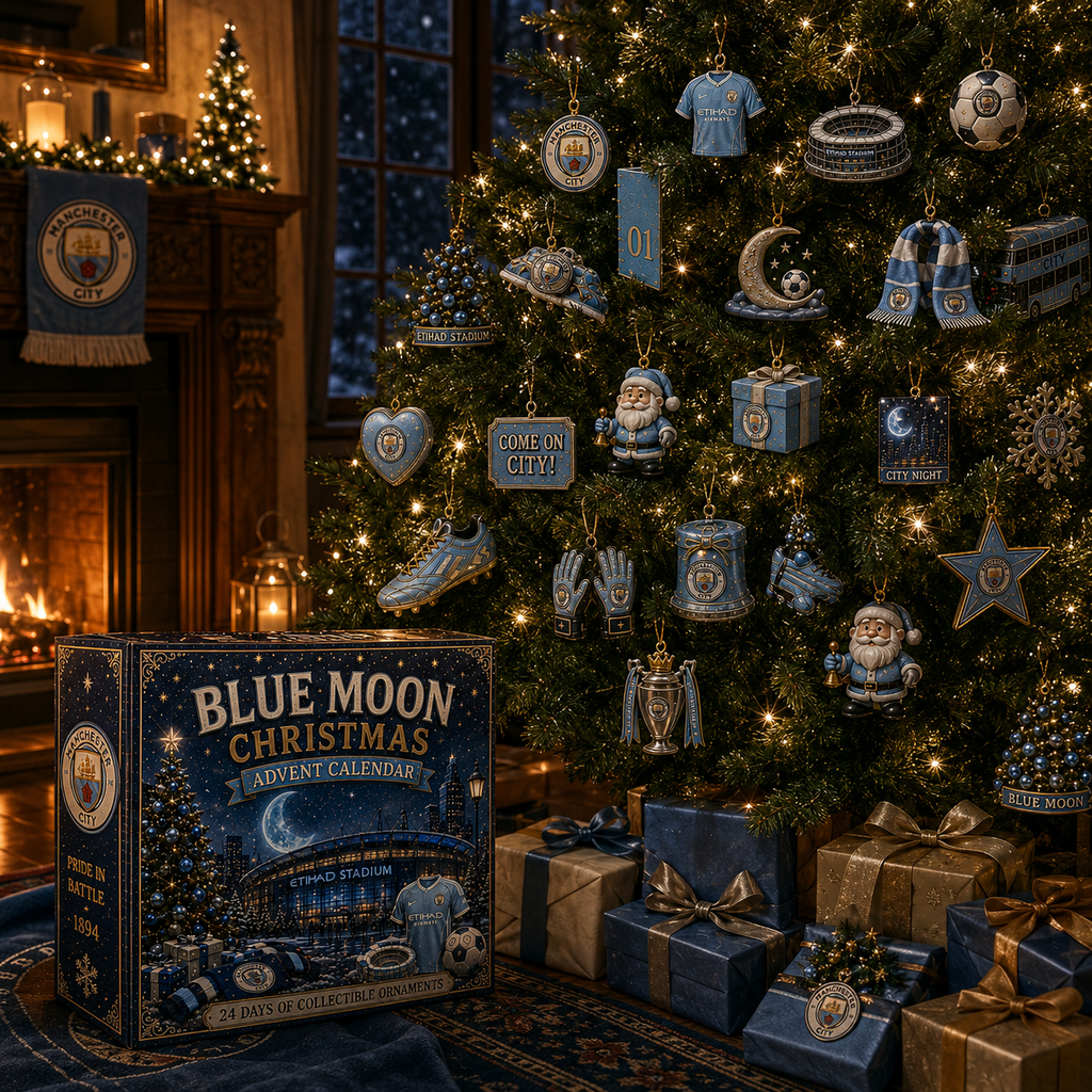 Blue Moon Football Christmas Advent Calendar