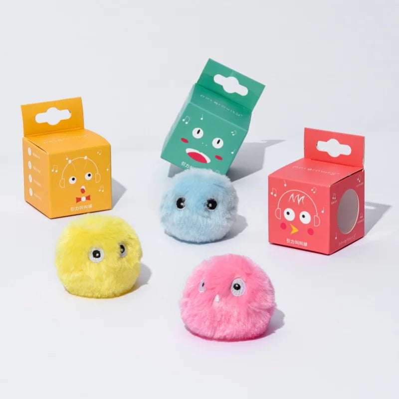 Interactive Sound Cat Ball Toy