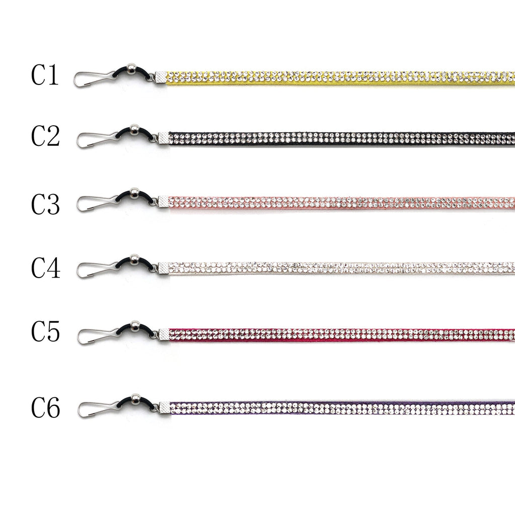 1Decorative Crystal-Accent Eyewear Strap Miroken