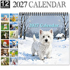 2027 West Highland White Terrier Calendar