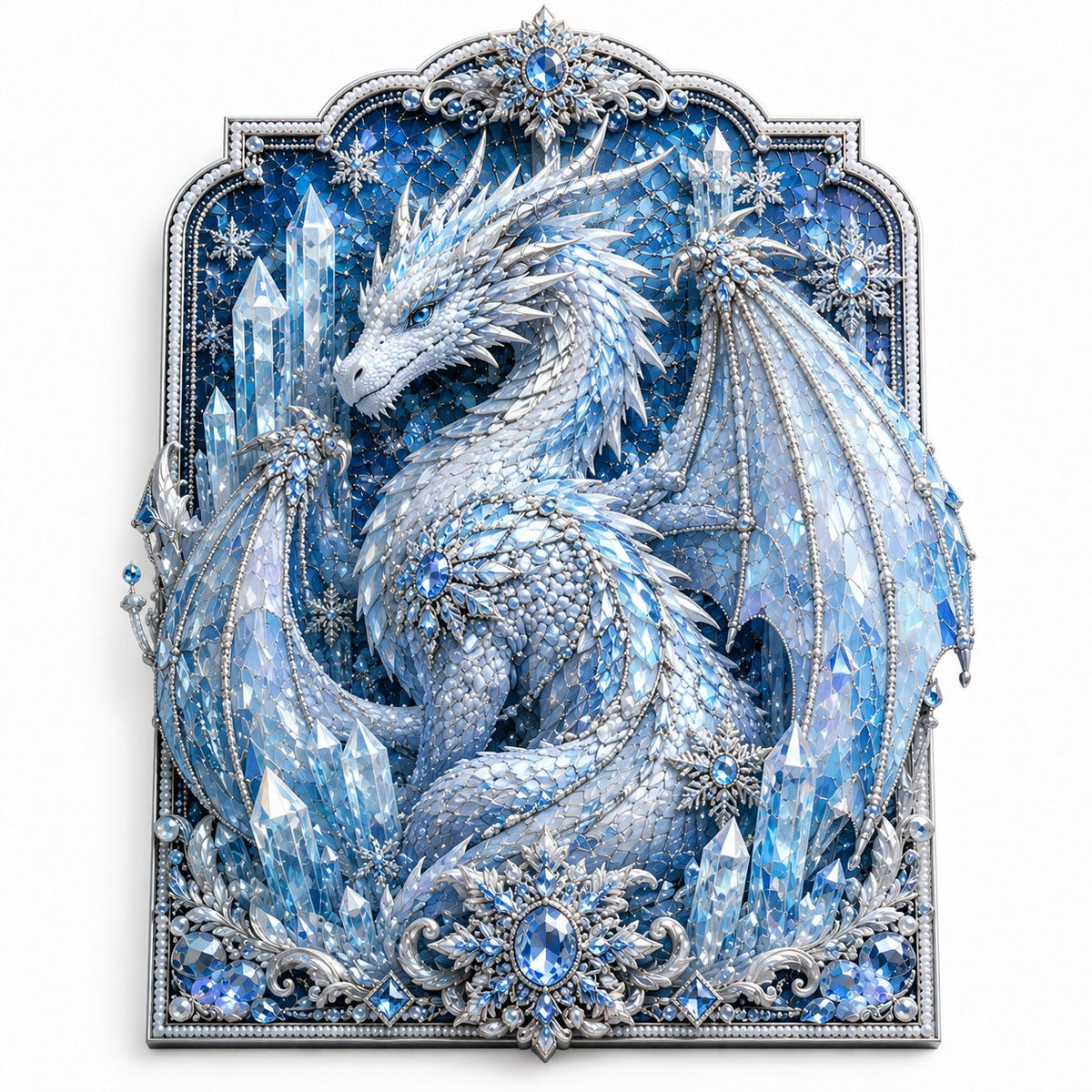 3D Layered Dragon Diamond Painting Kit