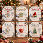 A Little Christmas Hug – Card with Detachable Ornament