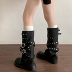 Astrid Long Riveted Boots