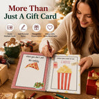 DIY Christmas Gift Card Holder Book 5x7 Inch