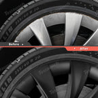Helix 2.0 Style Wheel Hubcaps (Set of 4) for Tesla 2025+ Model Y Juniper 20'' Helix 2.0 Wheels