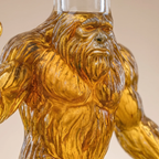 Miroken | Whiskey Decanter Funny Bigfoot Glass Bottle