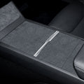 Alcantara Center Console Sticker Cover For 2024+ Model 3 Highland