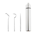 High-Quality Stainless Steel Toothpick Set (7 Pieces) | Dentisafe