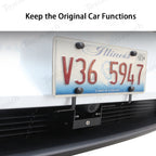 Drill-free Anti-theft US Standard License Plate Frame for Tesla Model Y Juniper 2025+
