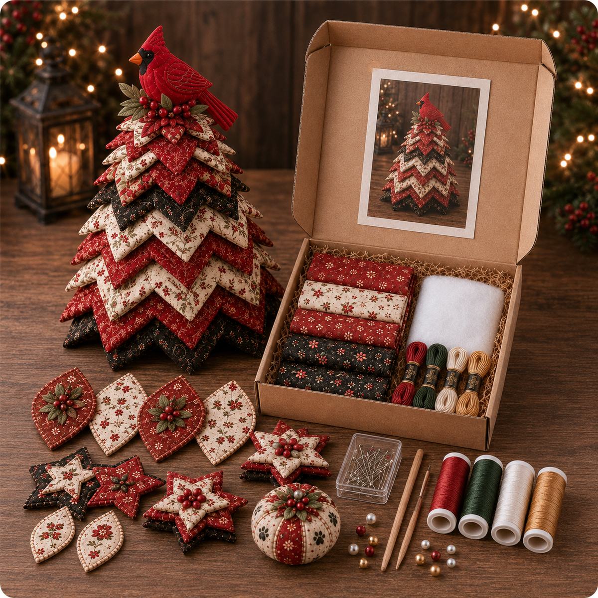 DIY Patchwork Christmas Tree Kit