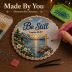 Beginner-Friendly Scripture Pearl Diamond Art Ornament DIY Kit