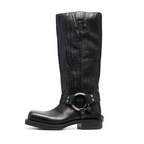 Ankle Armor Chunky-Sole Ankle Boots