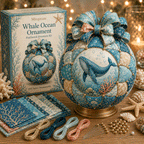 Beginner-Friendly DIY Ocean Treasures Patchwork Ornament Kit Collection