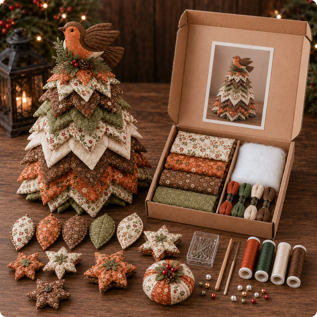 DIY Patchwork Christmas Tree Kit