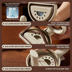 Zero Drip Airtight Smart Measuring Seasoning Jar
