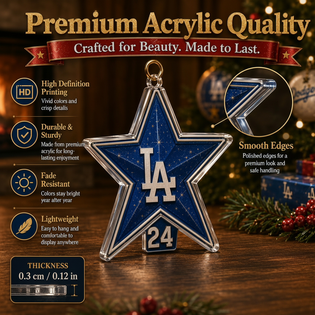 Let’s Go Dodgers! Baseball Christmas Advent Calendar