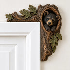 Woodland Animal Door Corner Decor