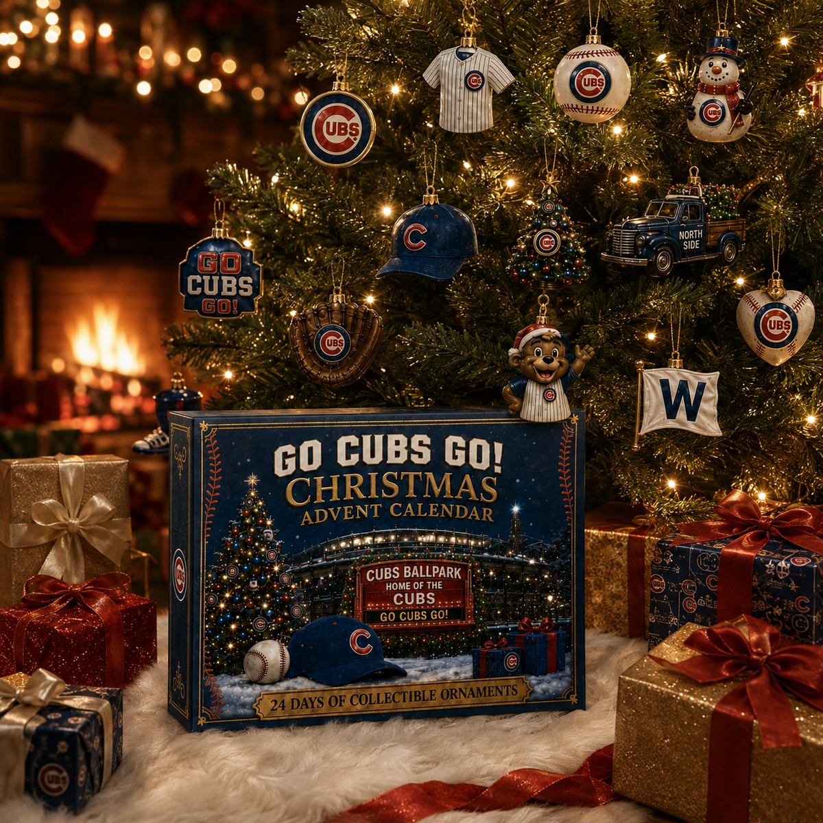 Go Cubs Go! Baseball Christmas Advent Calendar