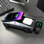 Cybertruck Wireless Charger 3-in-1 Charging Stand for All Cars