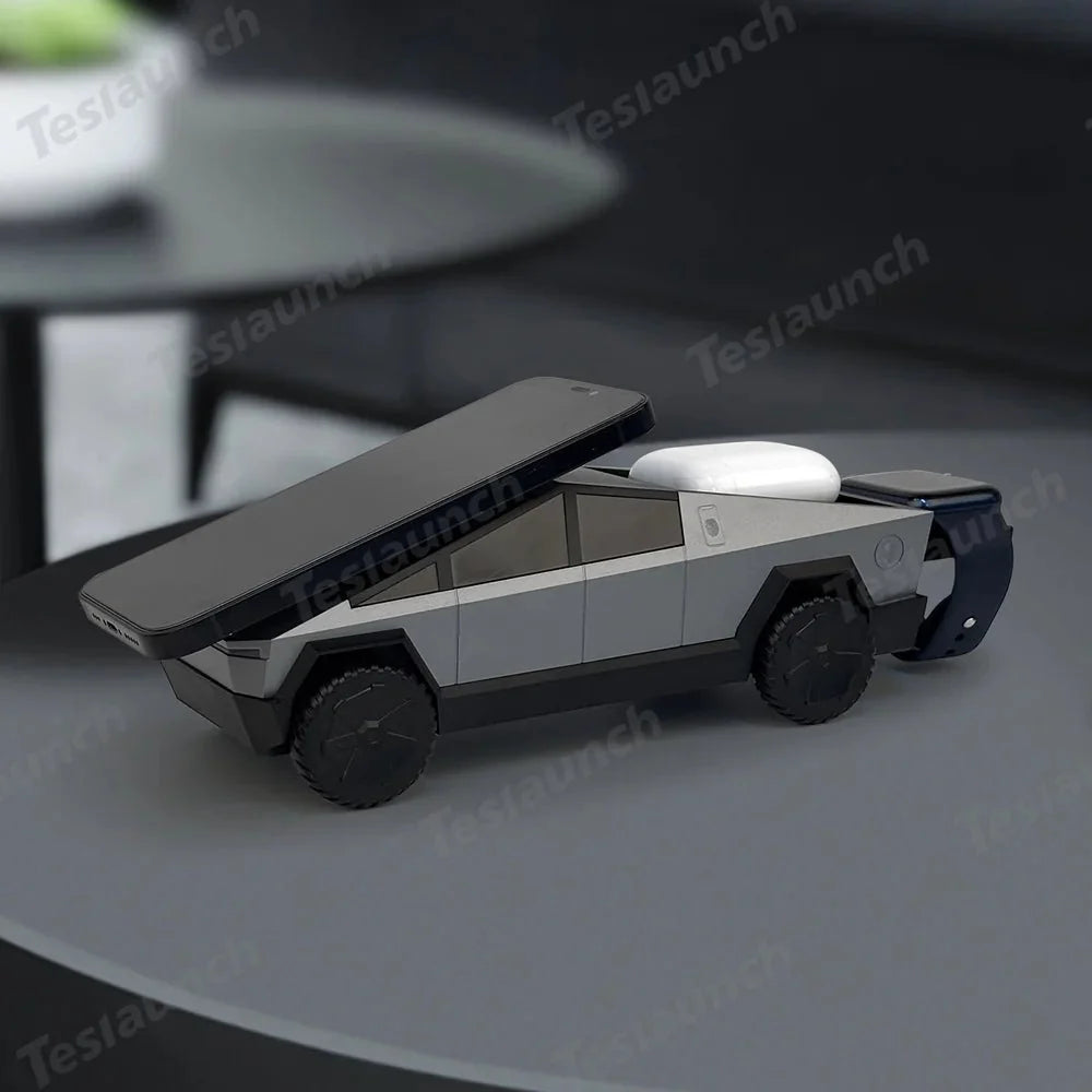 3-in-1 Wireless Charger & Stand for All Cars