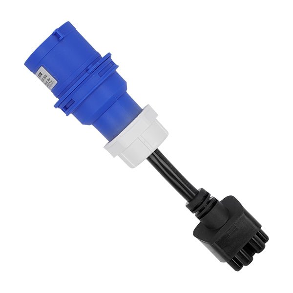 3-Pin CEE to Tesla Adapter - 32A EV Charger Extension Cable for Tesla Mobile Connector