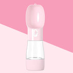 Portable Dog Water Bottle & Food Dispenser for Travel