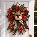 Festive Quilted Christmas Door Hanging DIY Sewing Kit