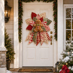 Festive Quilted Christmas Door Hanging DIY Sewing Kit