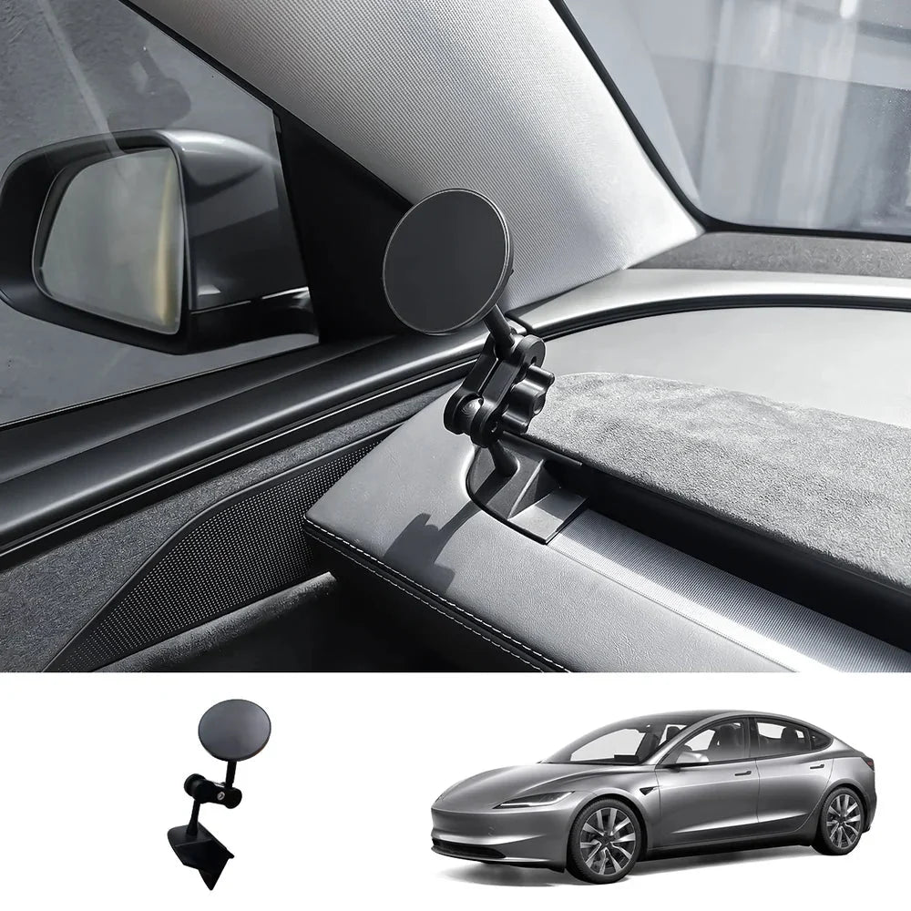 360° Adjustable Magnetic Phone Mount for Tesla Model Y Juniper 2025+ / Model 3 Highland 2024+