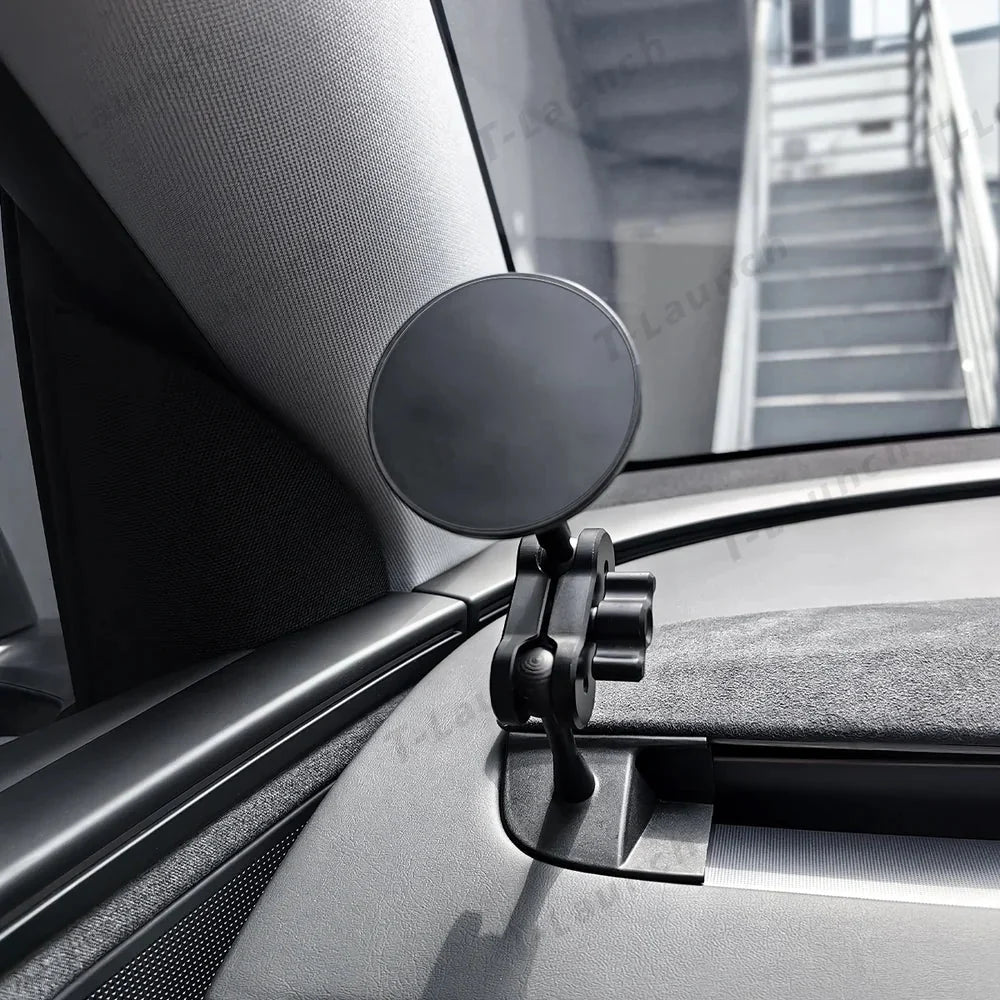 360° Adjustable Magnetic Phone Mount for Tesla Model Y Juniper 2025+ / Model 3 Highland 2024+