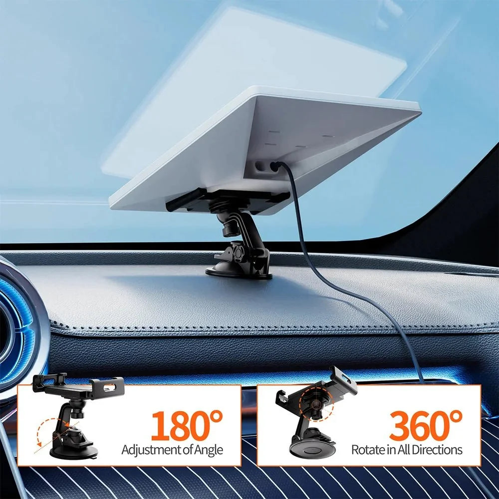 360° Adjustable Suction Cup Mount for Starlink Mini