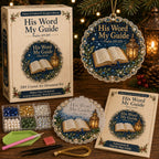 Beginner-Friendly Scripture Pearl Diamond Art Ornament DIY Kit