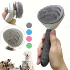 Self-Cleaning Pet Slicker Brush