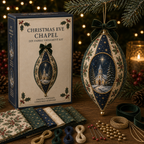 Vintage Christmas Fabric Ornament DIY Kit