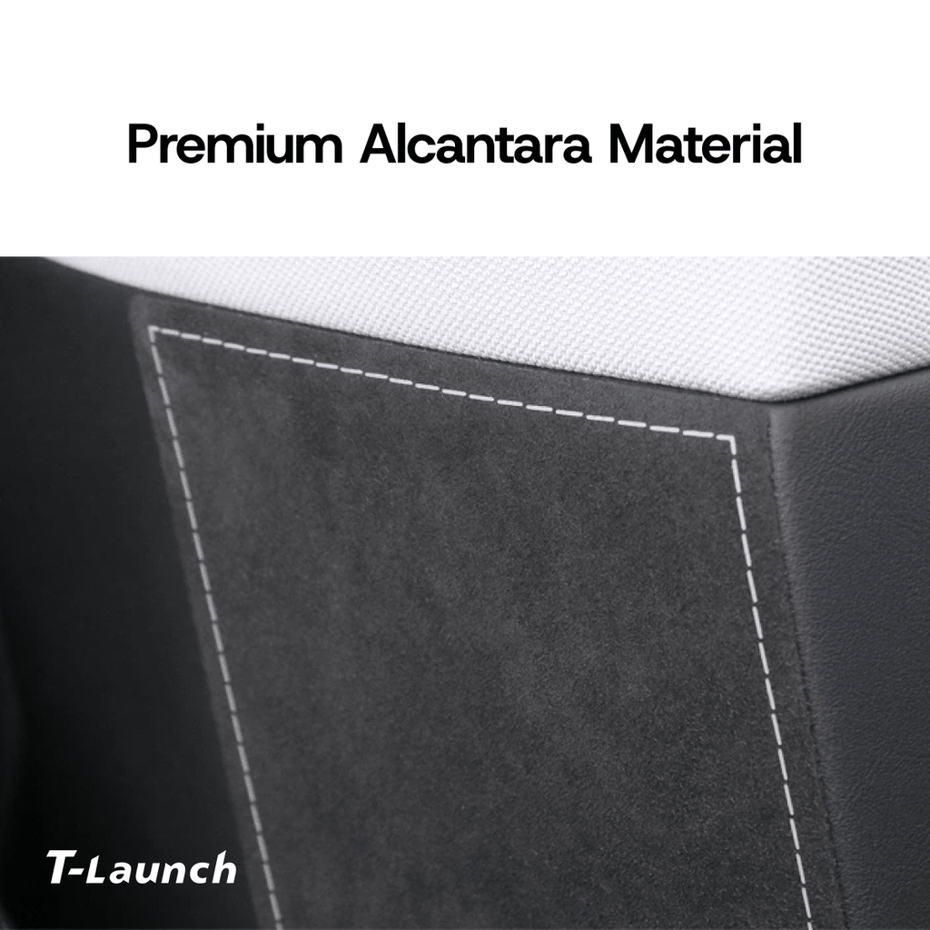 Alcantara B-Pillar Anti-Scratch Protector for Tesla Model Y Juniper 2025+