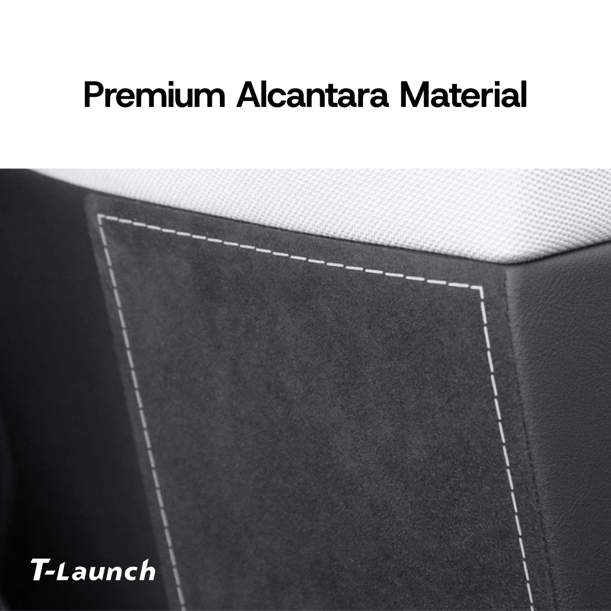Alcantara B-Pillar Anti-Scratch Protector for Tesla Model Y Juniper 2025+