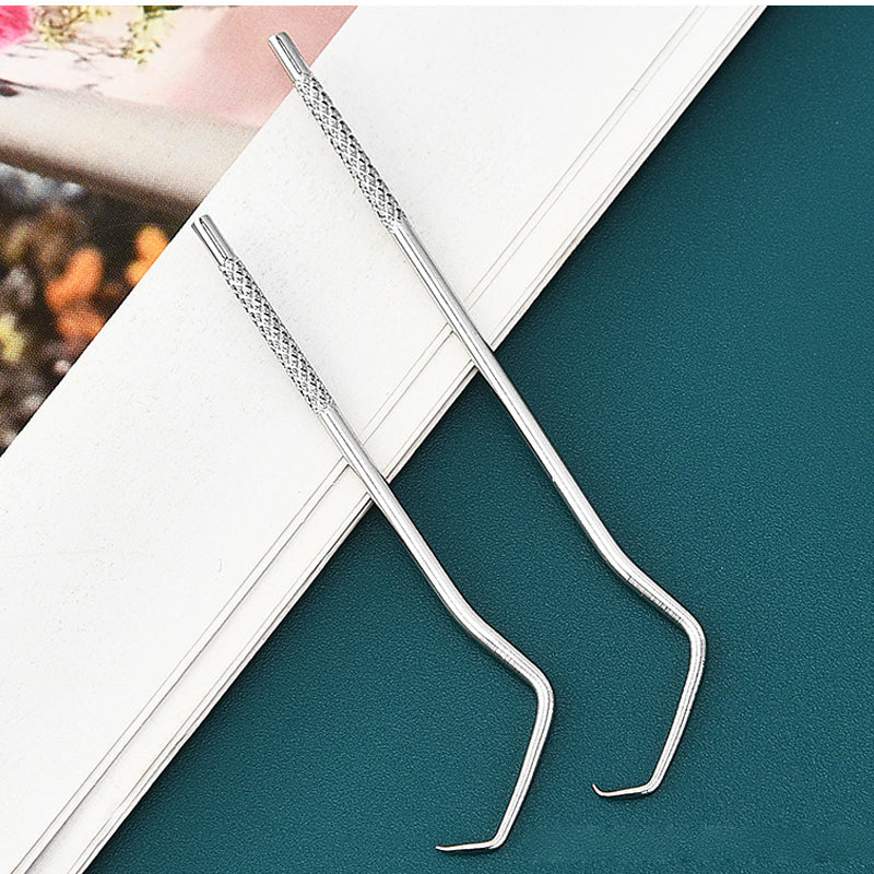 High-Quality Stainless Steel Toothpick Set (7 Pieces) | Dentisafe