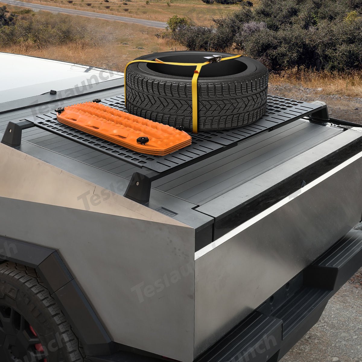 Bundle Save $100: Aluminum Roof Rack Crossbars + Rear Trunk Molle Cargo Rack