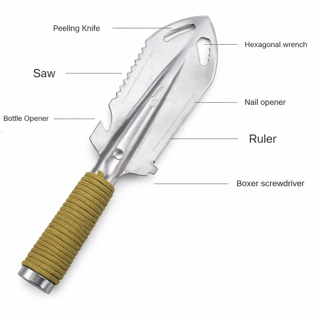 Mini Stainless Steel Garden Shovel for Digging and Weeding