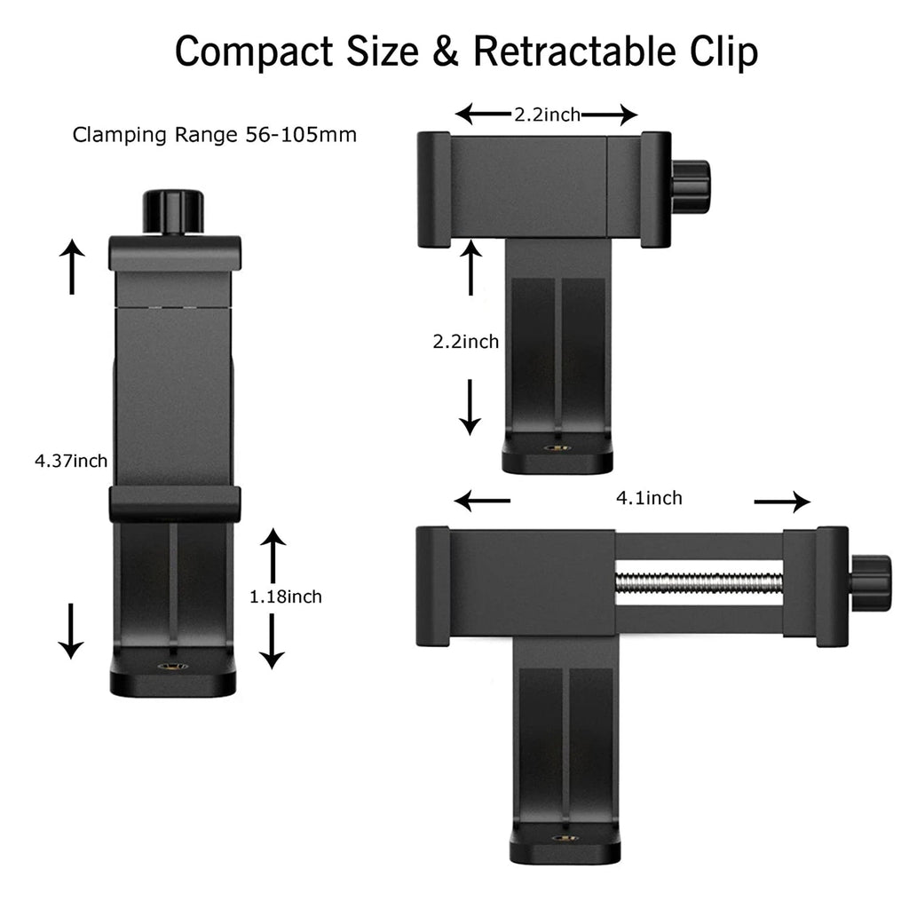 Rotating Chest Strap Hands-Free Phone Holder