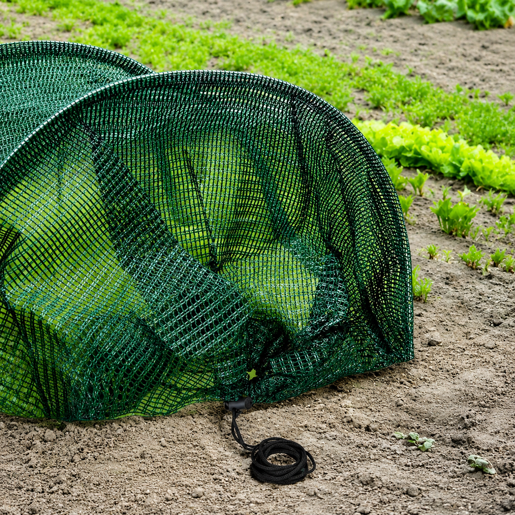 Garden Plant Protection Netting Tunnel, Insect Netting for Vegetables and Birds
