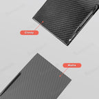 [Real Carbon Fiber] Center Console Panel Cover for Tesla Model Y Juniper 2025+