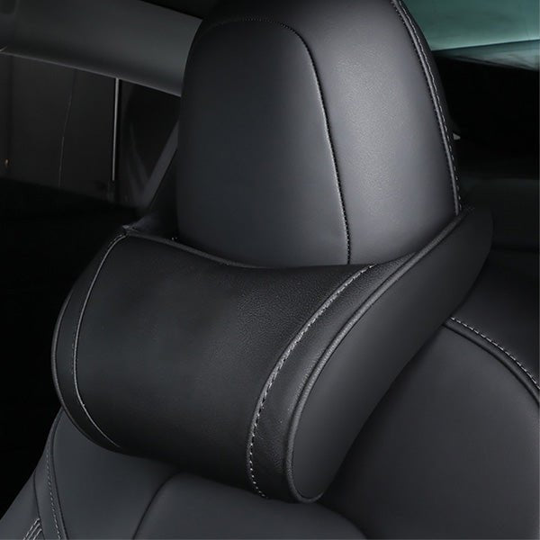 Nappa Leather Front Seat Leg Support Cushion for Tesla Model 3 / Model Y