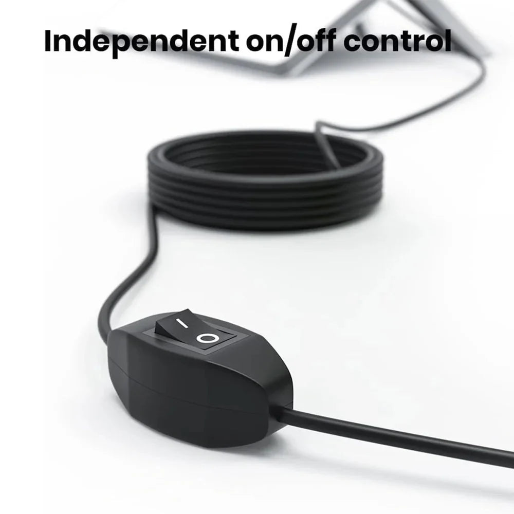 3M/10FT O-Ring DC Charging Cable with Switch (CB8) for Starlink Mini