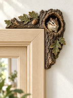 Woodland Animal Door Corner Decor