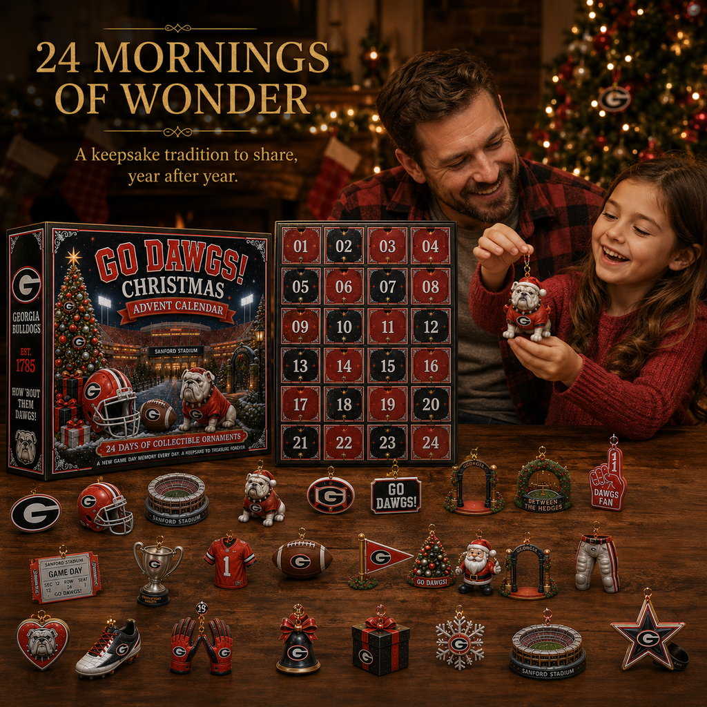 Go Dawgs! Football Christmas Advent Calendar